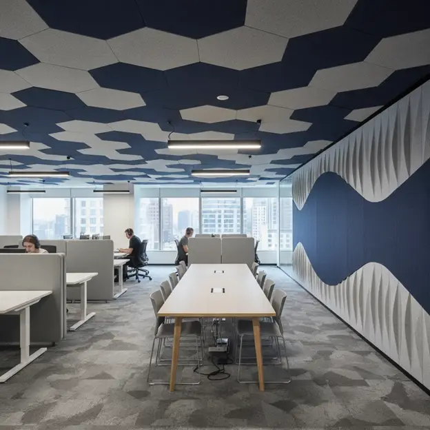 Acoustic Engineering and the Solution for Open Office Noise