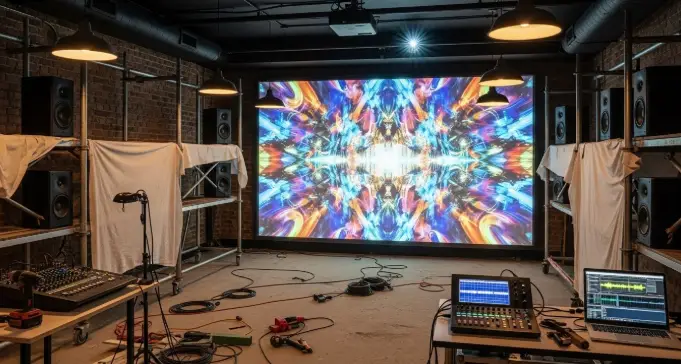 Audio Visual Installation During Restaurant Renovation